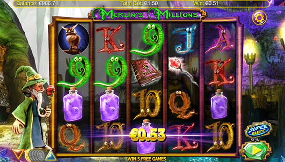 Merlin’s Millions Win 1