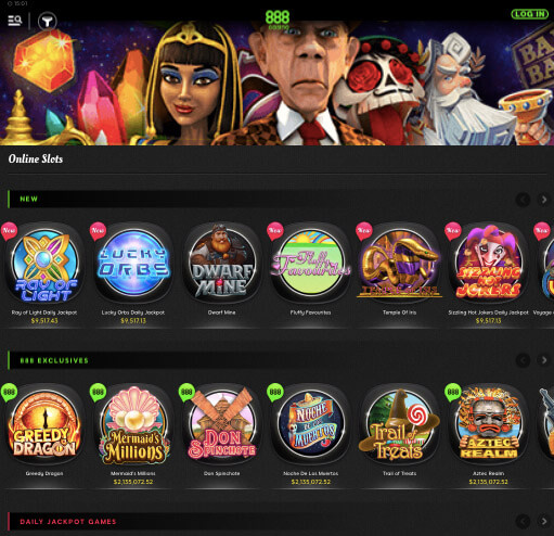 888 Casino Slots