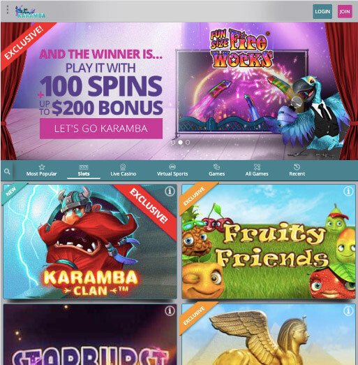 Karamba Casino Slots