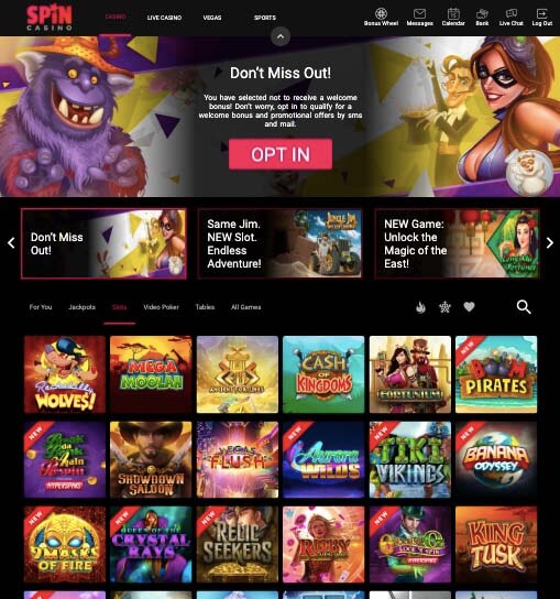 Spin Casino Slots