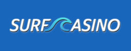 Surf Casino Logo blue