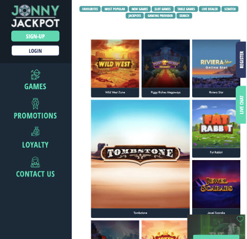 Johnny Jackpot CA Slots