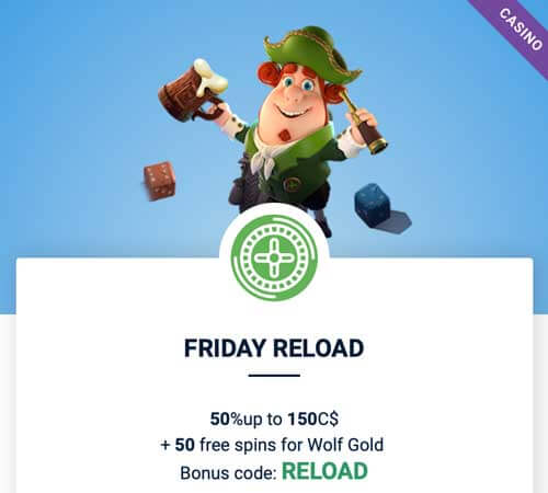 20bet friday reload