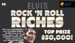 IGT releases exclusive Elvis Presley scratch cards