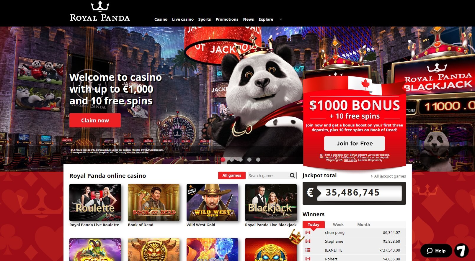 Royal Panda Canada