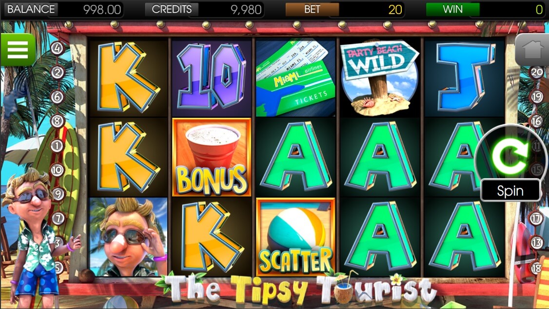 The Tipsy Tourist Slot