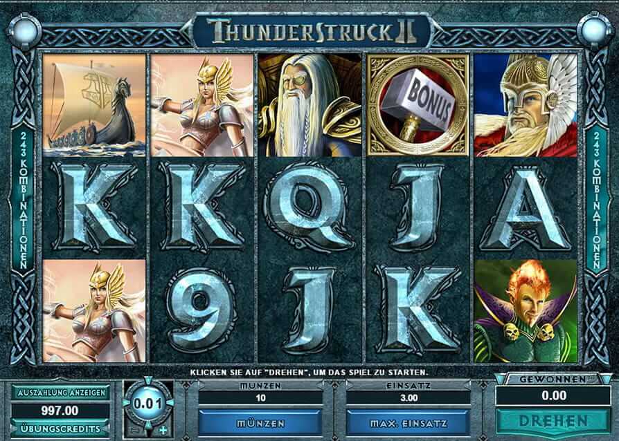 Thunderstruck II Slot 243 ways