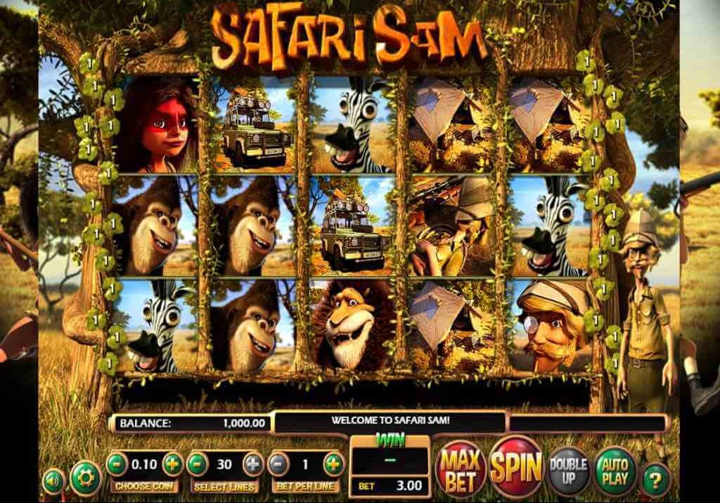 betsoft safari sam