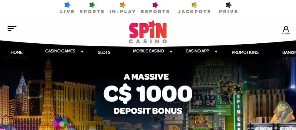 spin casino bonus promotions