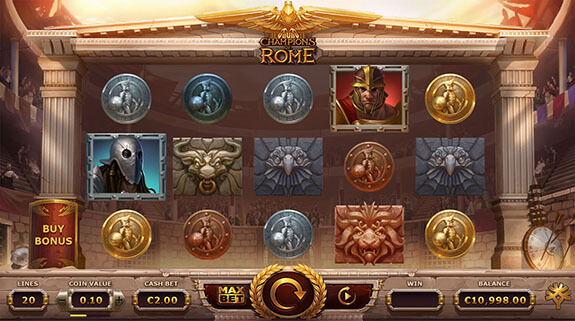 Champions of Rome Slot 1