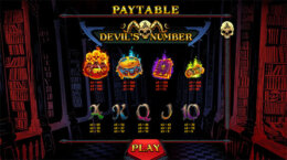 Devils Number Paytable