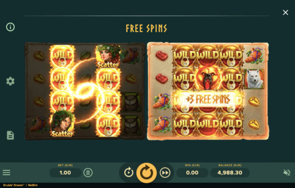 Druids Dream Paytable e1601458999342