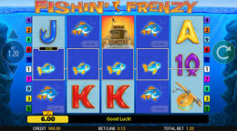 Fishin Frenzy Win
