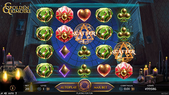 Golden Grimoire Slot 1