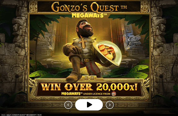 Gonzos Quest Megaways 1