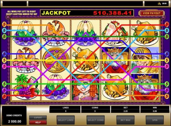 King Cashalot Paylines e1535529478138