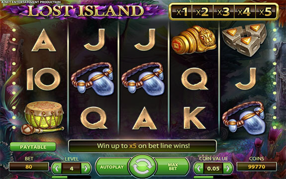 Lost Island Slot