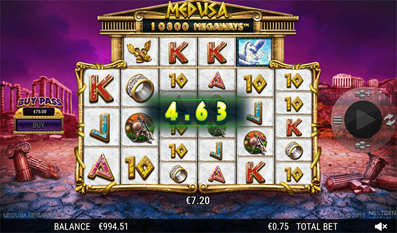 Medusa Megaways Win
