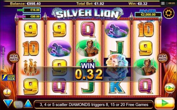 Stellar Jackpot Sliver Lion 3 e1549879770262