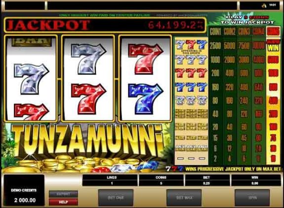 Tunzamunni Slot Win e1535546158196
