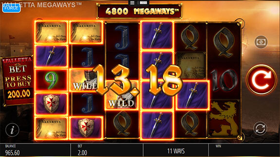 Valletta Megaways Win