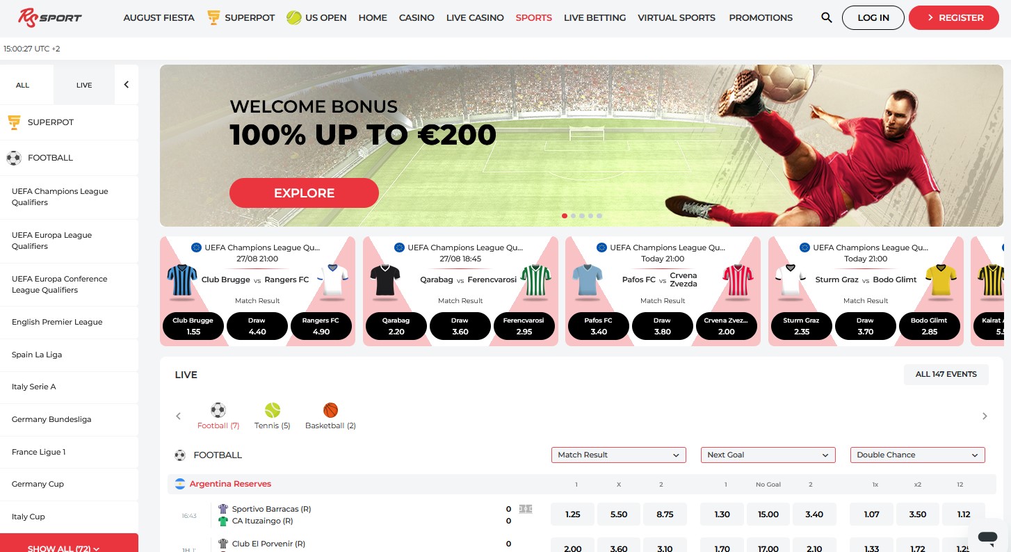 RealSpin Casino Review Betting CA